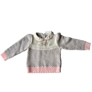 Vintage baby girl sweater